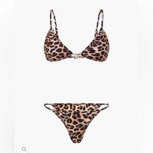 Leopard bikini from Peixoto!